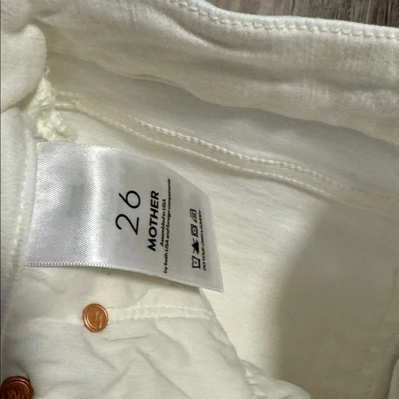 MOTHER The Roller Flare Jeans Size 26 - Picture 7 of 9